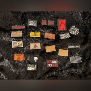 Tactical Morale Patch Lot 20 Pieces